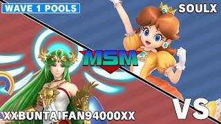 Offline MSM 242 - xXBuntaiFan94000Xx (Palutena) VS SoulX (Daisy) Wave 1 Pools