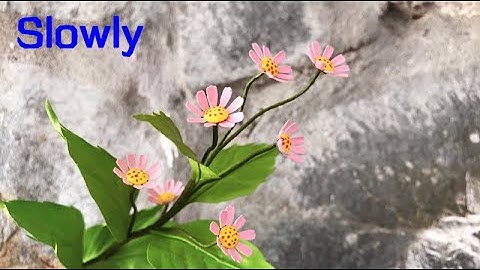 ABC TV | How To Make Paper Flower #18 | Shape Punch (Slowly) - Craft Tutorial