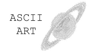 How To Make ASCII Art (Digital or Print on Demand For Beginners)