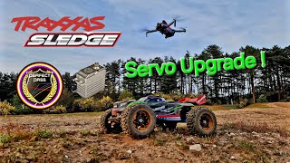 The Traxxas Sledge is a BEAST on the MX Track! Perfect Pass Servo Upgrade