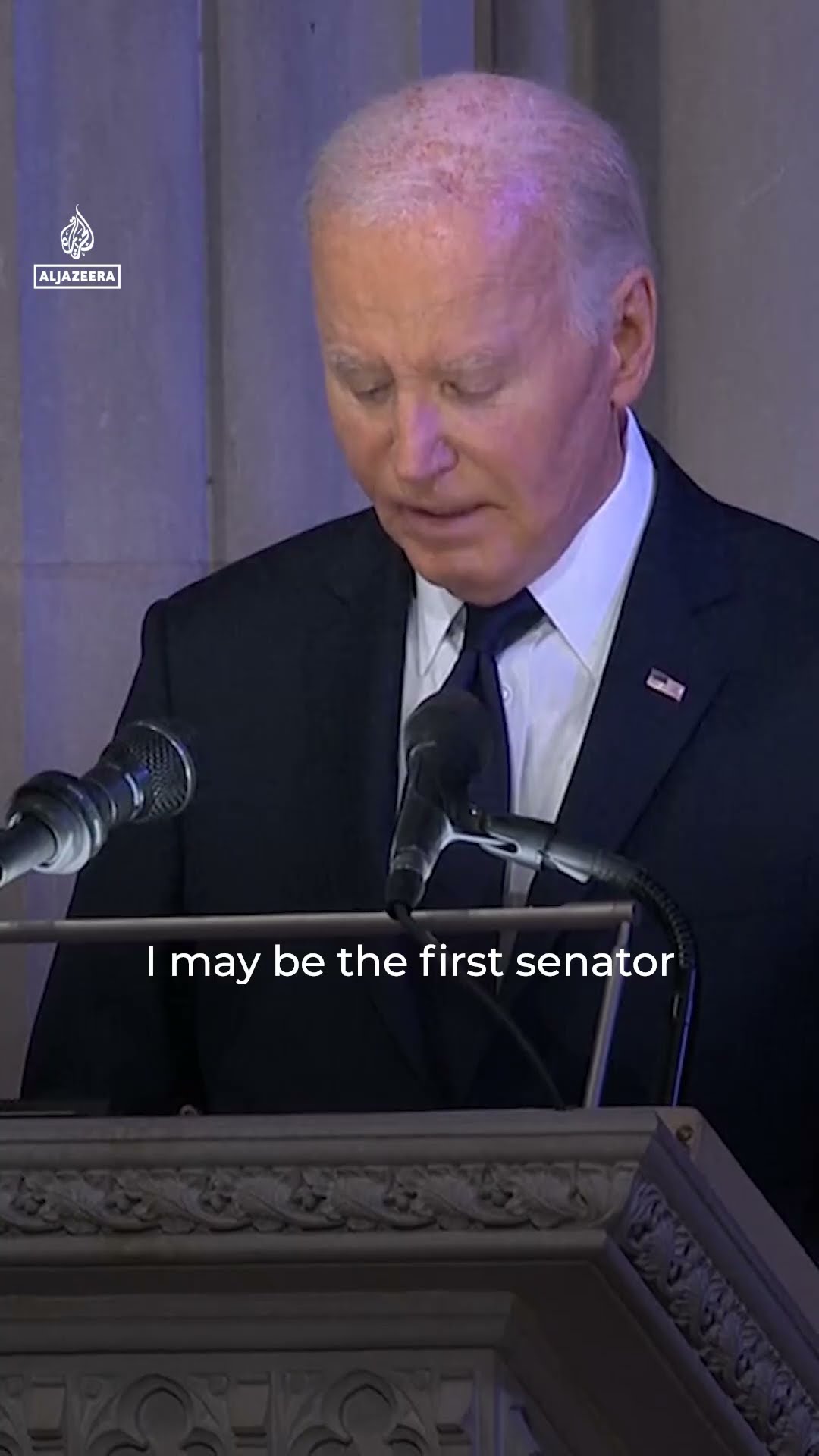 US presidents gather for state funeral of Jimmy Carter | AJ #shorts