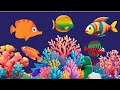 Calming Undersea Animation Baby Lullaby, Soothing fishes🐟Baby Sleep Music #fishlullaby #lullaby #229