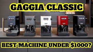 Gaggia Classic: Best budget machine?