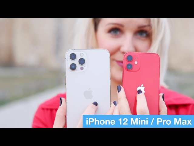 iPhone 12 mini et iPhone 12 Pro Max: premières impressions extrêmes!