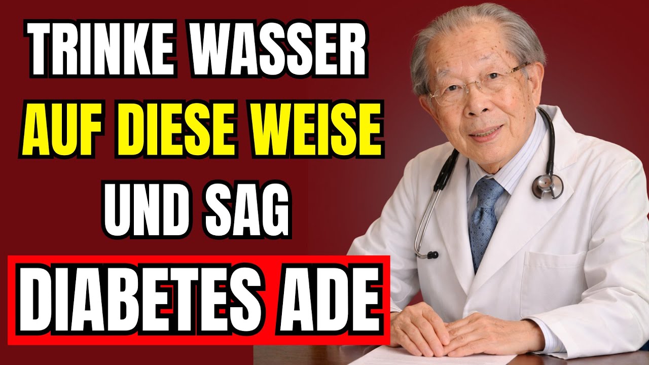 Wie man Wasser Richtig Trinkt, um den Zucker im Blut zu Kontrollieren und Diabetes Vorzubeugen
