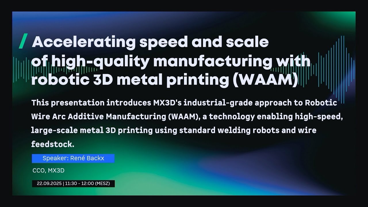 EMO Innovation Stage | MX3D (DE)