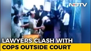 Police File Cases Against Lawyers, Cops Who Clashed At Delhi Court