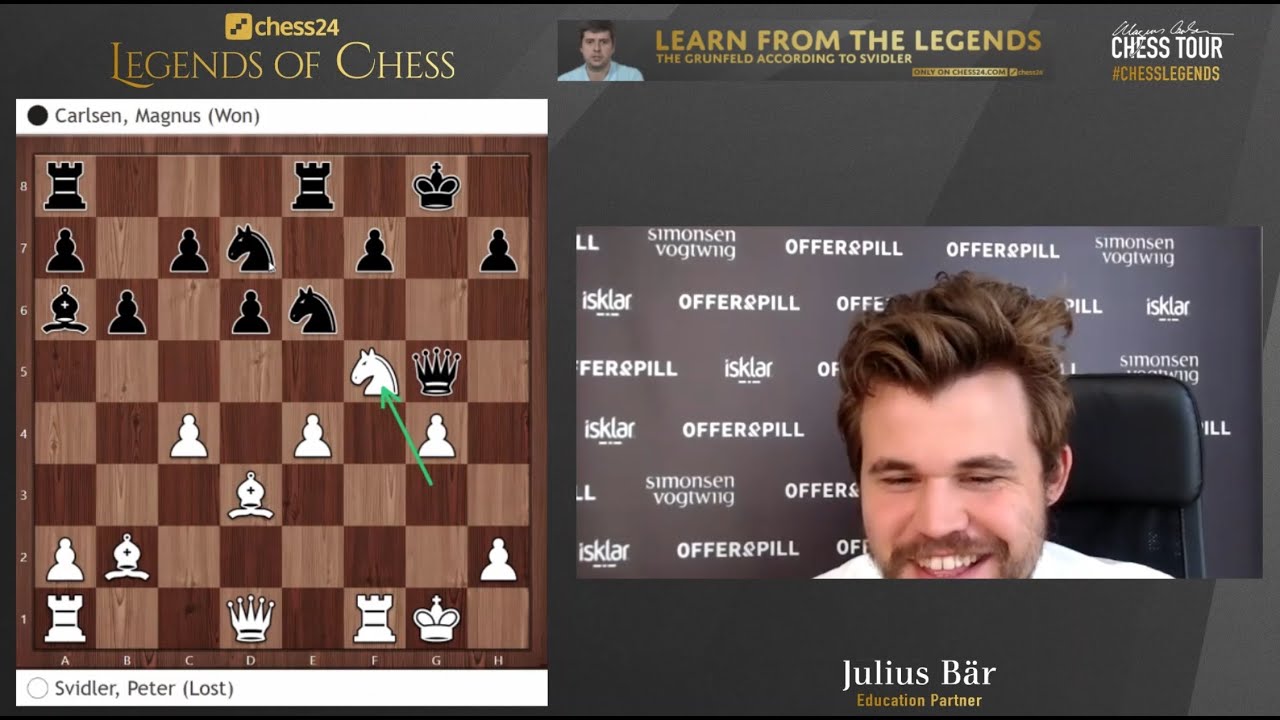 chess24 Legends 8: Carlsen seals top spot