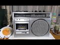 20200314ナショナル ラジカセ RX1760 隅田川 島倉千代子 昭和レトロ