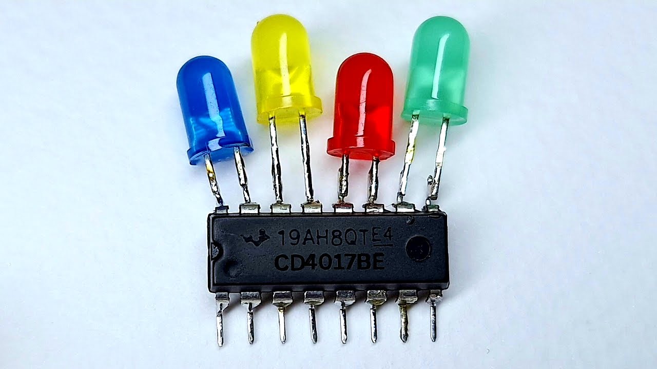 5 лучших проектов микросхем CD4017
