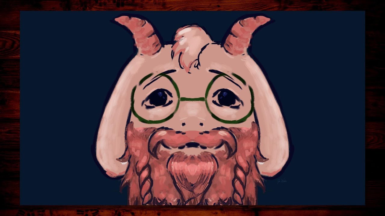 Beared Ralsei Bearded Ralsei! 🎨 Deltarune Fan Art Timelapse - YouTube