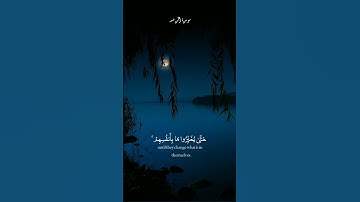 و ما لهم من دونه من وال| هزاع البلوشي|سورة الرعد #قرآن