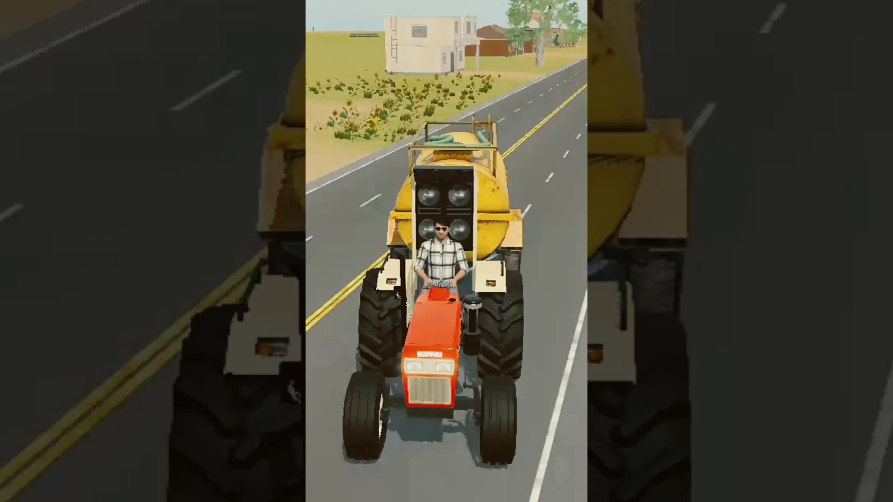 India viral 3D game mein new pani ka tanker