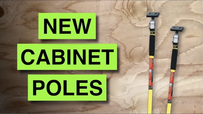 Cabinet Support Pole, Stainless Steel Telescopic Cabinet Pole, Adjustable  Jack Stands Pole, Cabinet Jack Stands, Cabinet Jack Lift Telescopic, Range