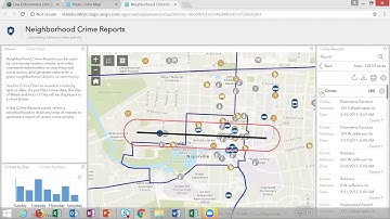 Public Crime Mapping Maps and Apps