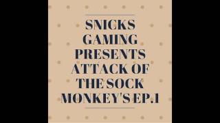 Attack of the Sock Monkey ep.1 and showing of the new Captain Snicker Xbox 360 controller