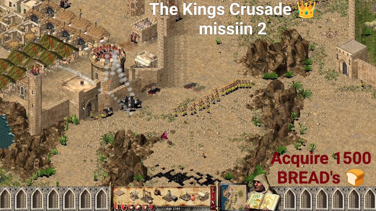 The Kings Crusade 👑 mission 2 HD (1500 breads) 