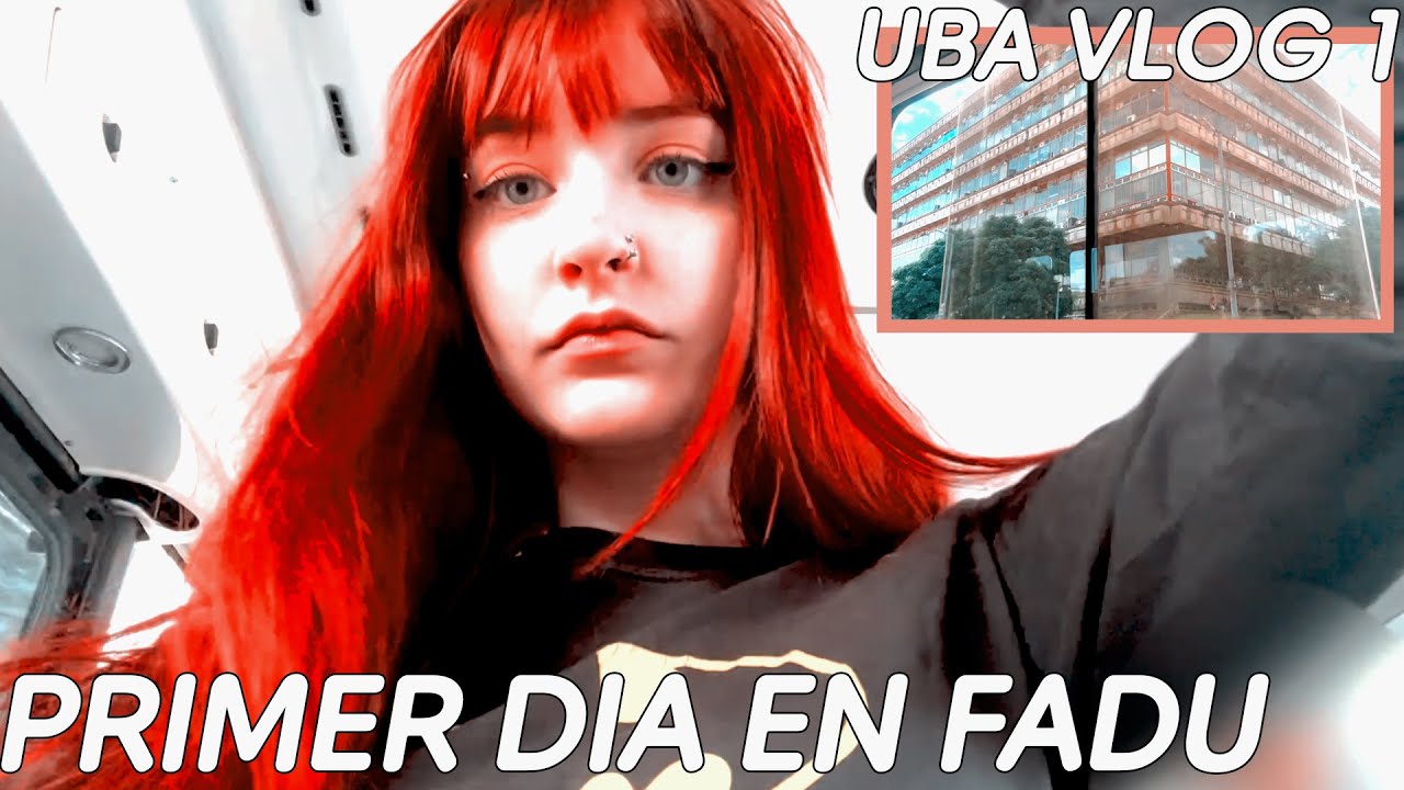MI PRIMER DIA DE UNIVERSIDAD EN FADU (UBA) 2023