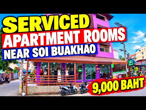 9,000 BAHT SERVICED ROOM NEXT TO SOI BUAKHAO CENTRAL PATTAYA FULL REVIEW - BAAN KITTIMA