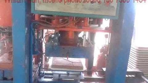 JS400 double layer and single layer 3-station tile press