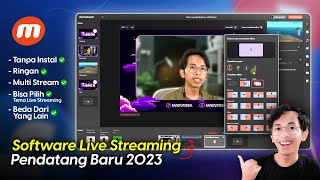 BEDA DARI YANG LAIN!! Aplikasi Live Streaming Pendatang Baru 2023 - Mobizen Studio screenshot 1