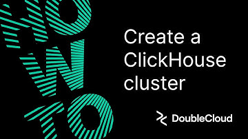 How to create a ClickHouse cluster on DoubleCloud