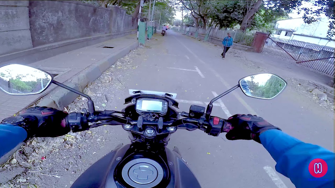 When to Use Front Brake and Rear Brake on Motorcycle [Hindi]