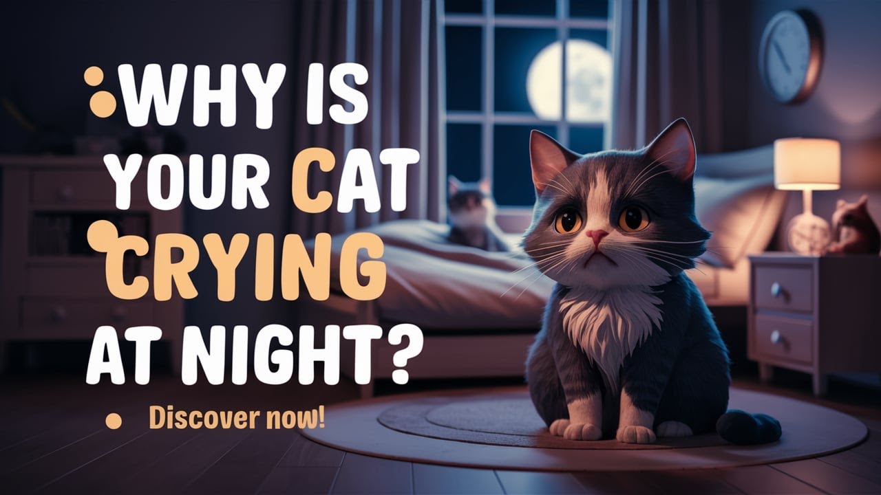 Why is Your Cat Crying at Night? | Pets Caring Hub