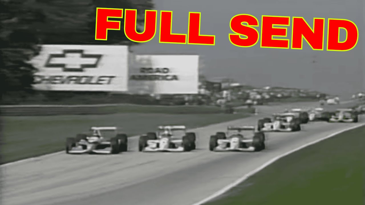 1994 CART Road America - Jacques Villeneuve Makes Epic Send for First Career Win