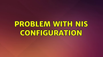 Ubuntu: Problem with NIS configuration (2 Solutions!!)