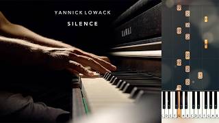 Yannick Lowack - Silence | Piano Tutorial | Piano Cover