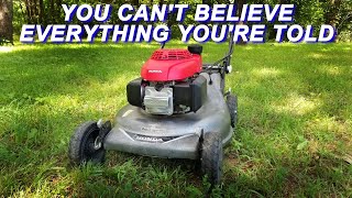 Fixing A Honda Mower That Doesn't Start. The Story Behind It, Is Also Quite Unbelievable.