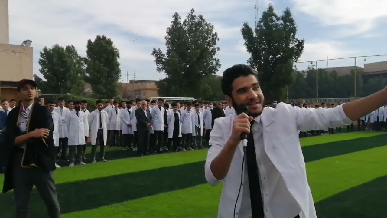 مشهد لا يفوتك مشاهدنه لطلبة ث الوائلي للمتميزين في تربية بابل