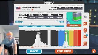 Tour de Zwift 2026 Begins! Kickoff event, 1100+ riders on B route (Chasing the Sun)