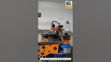 CNC Pipe Bending Machine | Perfect Accuracy & Wrinkle-Free Bends 🔥#automobile #pipebending