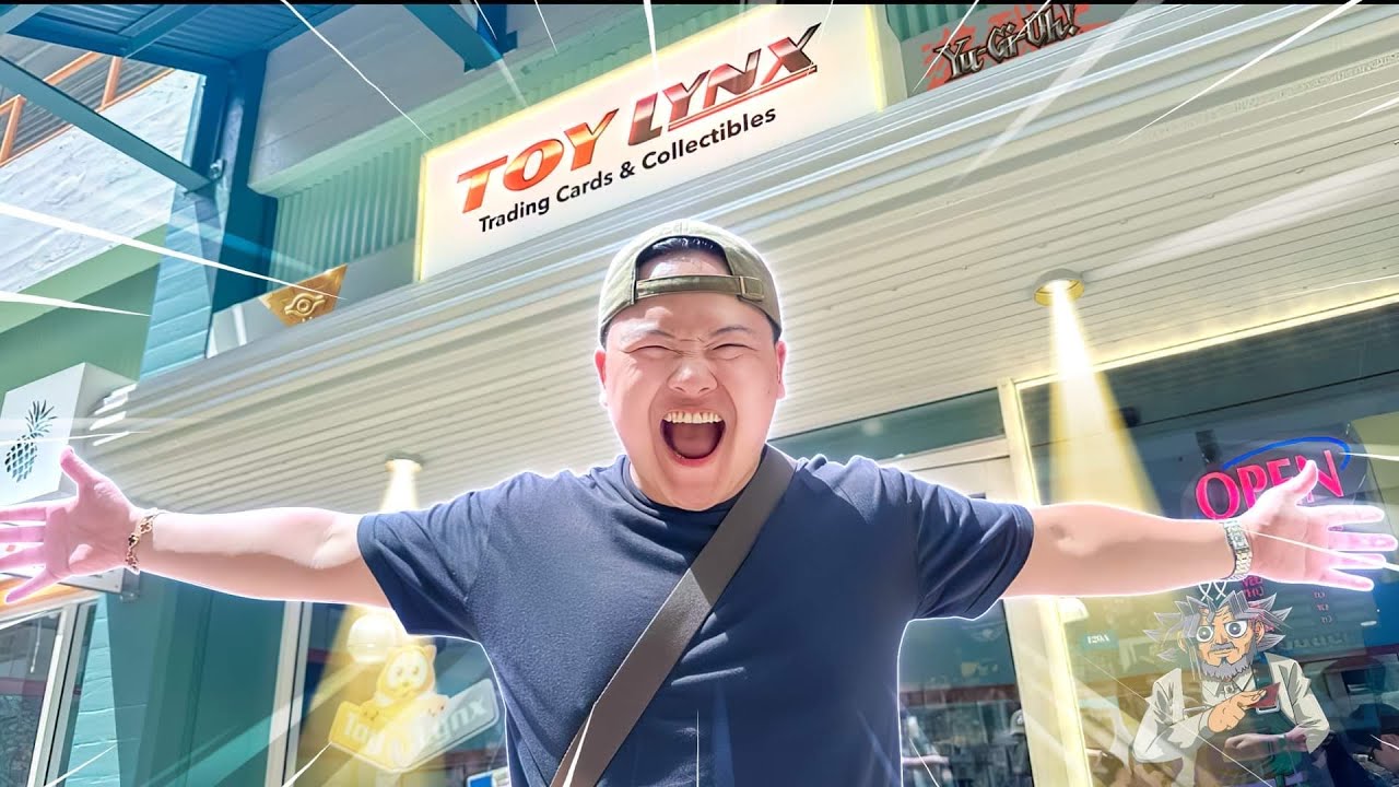 I FOUND THE BIGGEST GRANDPA YU-GI-OH! CARD SHOP IN HAWAII