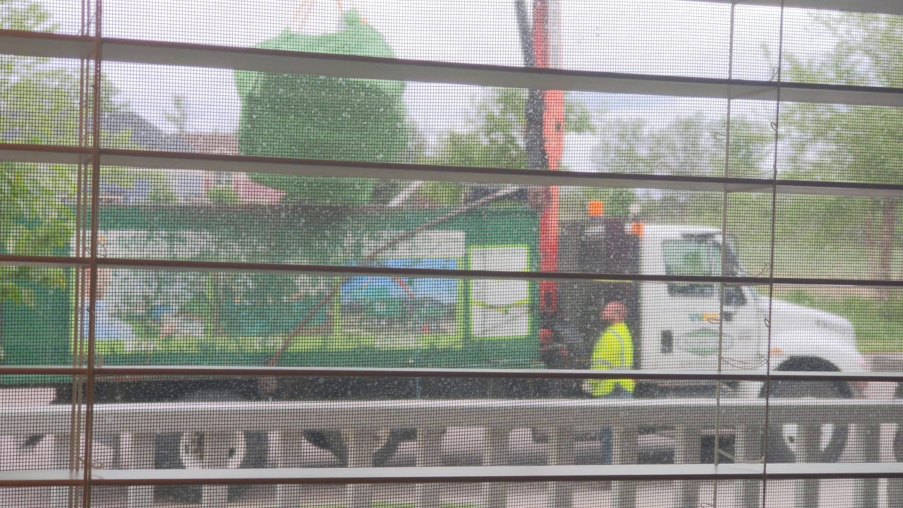 Waste Management Bagster pickup YouTube