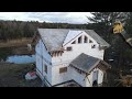 Building my ICF house part 13: Concrete roof, valley details