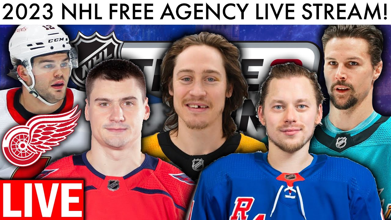 2023 NHL FREE AGENCY LIVE STREAM! BIG TRADES REVEALED! (NHL Trade Rumors Today and Signings/News Talk)