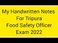 My handwritten notes for FSO exam 2022 #tpsc