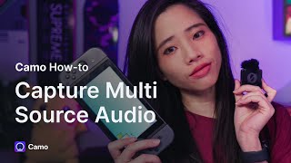 Multi-source audio on Camo Studio for iPad screenshot 2