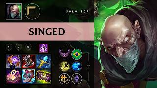 Singed Top vs Irelia - BR Master Patch 26.08