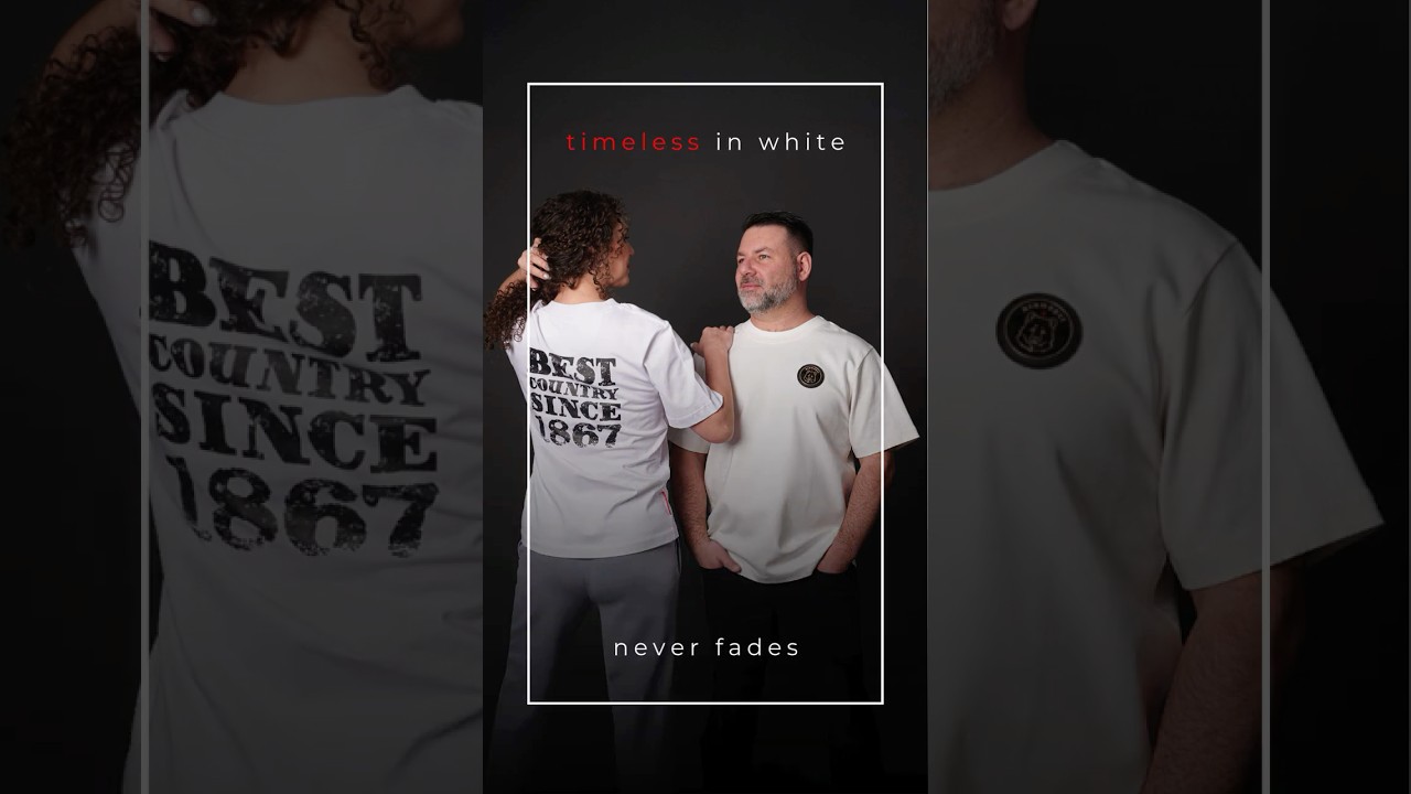 🇨🇦 Timeless in white. Never fades.