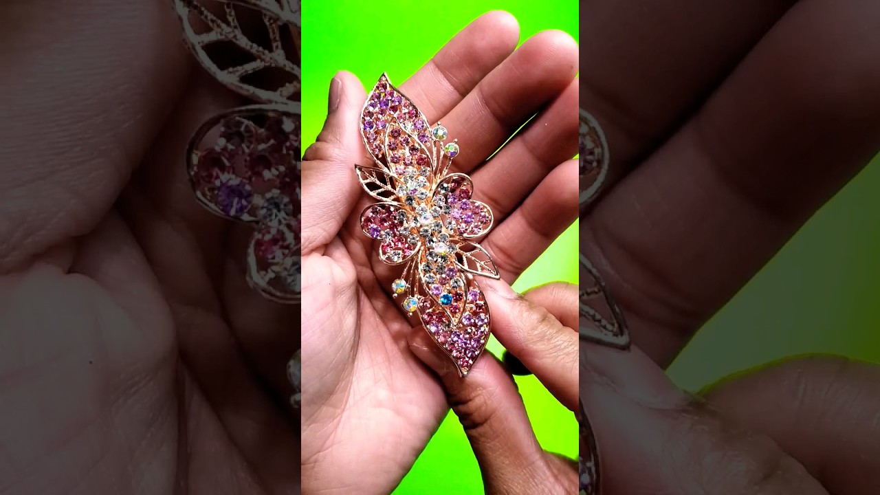 Pink Diamond Hair Clip jewellery hairclips hairclip hairaccesories