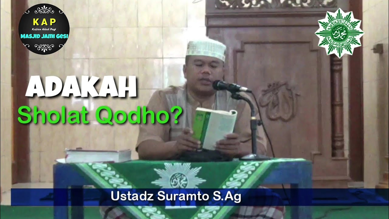 Sholat Qodho // USTADZ SURAMTO S.Ag 