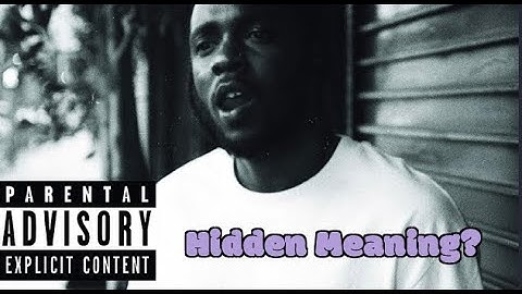 The Outro to Kendrick Lamar’s DUCKWORTH,Reversed