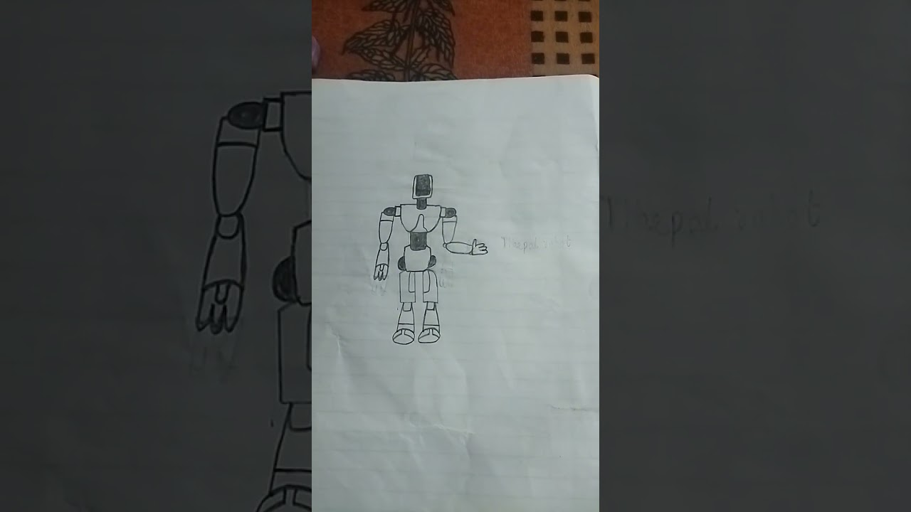 The pal robot drawing