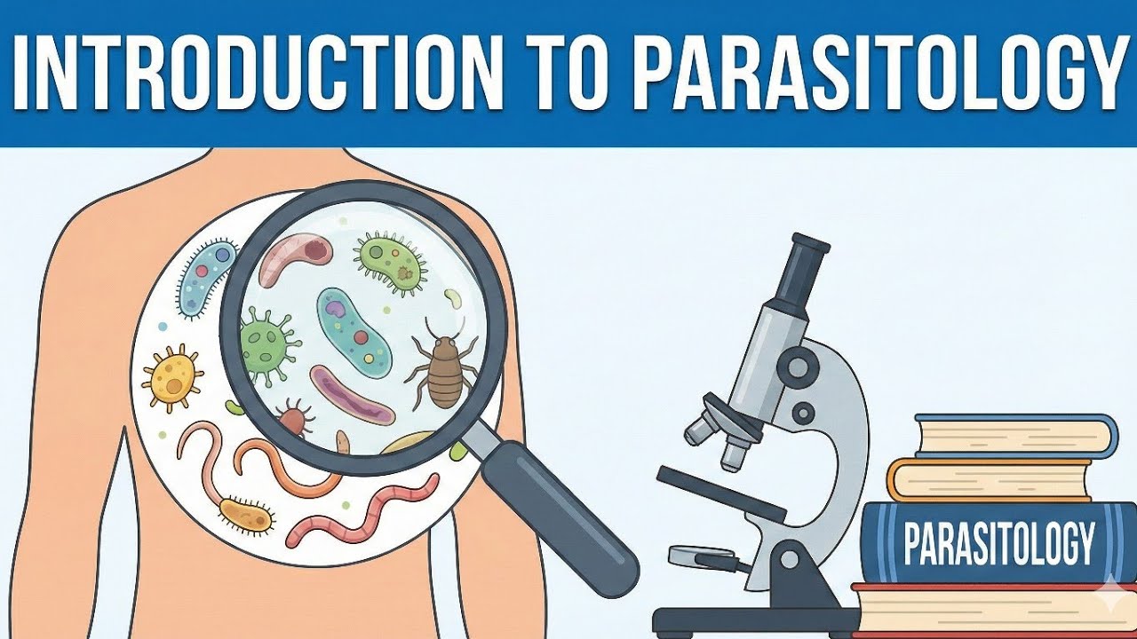 |Parasitology| lecture 1 ... Introduction to parasitology 