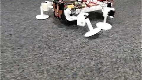 Lizard Inspired Walking Robot