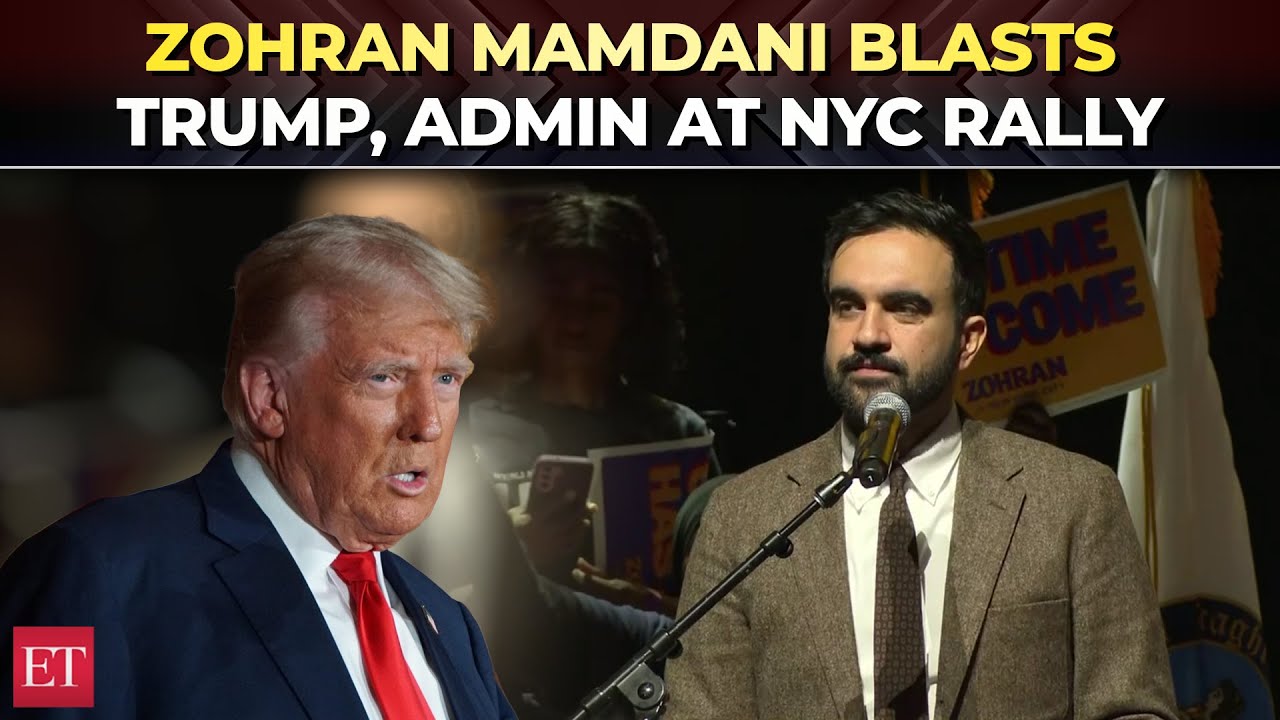 We're an existential threat to': Zohran Mamdani blasts Trump